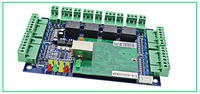Controlador de puerta de red de cuatro puertas con panel de control de acceso IP/TCP con material ABS y soporte de tarjeta inteligente para el