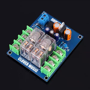 7812 + upc1237 Độ chính xác cao CNC hai mặt mô-đun 12-24V linh kiện điện tử loa bảo vệ Relay Board - Product Image 2