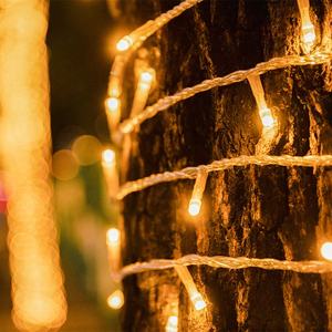 Guirlandes lumineuses LED <span class=keywords><strong>100</strong></span> 200 300, étanches, pour fête, mariage, jardin, arbre, rideau, décoration, lumières féériques de Noël, 2023, extérieur - Product Image 6