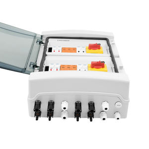 Solar-Photovoltaik-PV-Combiner-Box mit Blitzschutz, 4 Eingänge, 2 Ausgänge, DC 1000V, Sicherung, MCB, SPD, wasserdicht, IP65, 24-Wege - Product Image 4