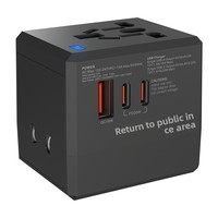 Adaptateur de voyage universel, prise multifonctionnelle, normes Europe, Amérique, Grande-Bretagne, modèle portable Chine X602C