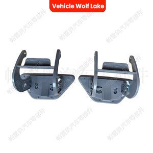 ฝาครอบคลิปยึดไฟหน้ารถยนต์ Wolf Lake ทำจากวัสดุ ABS สำหรับรถยนต์ BMW ซีรีส์ 5 รุ่น F10 F18 ปี 2009-12 ด้านขวาและด้านซ้าย - Product Image 1