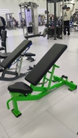 Banc multi-angles professionnel en acier galvanisé de 3 mm d'épaisseur pour musculation et entraînement de force en salle de sport intensif