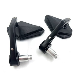 Rétroviseurs universels pour moto compatibles avec les guidons de 7/8 pouces, ATV, motoneige, scooter, cyclomoteur, moto tout-terrain - Product Image 2