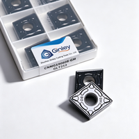 Plaquettes en carbure Ginley CNMM190612/CNMM190616/CNMM190624, outil de tournage CNC OEM, fraise de dégrossissage avec revêtement en titane HRC40-60