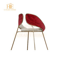 Italienische High-End-Esszimmer möbel Mahagoni Messing Holz furnier Moderner Luxus runder Esstisch für 8 Personen