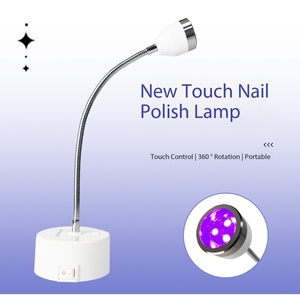 Lampe à ongles LED sans fil 9W, mini, pliable, séchoir à polymérisation rapide pour un doigt, séchage UV mains libres, outil de manucure rapide pour gel - Product Image 2