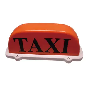 Taxi Top Light New LED Roof Taxi Sign 12V con Base magnetica