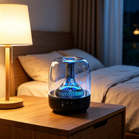 Haut-parleur portable 5.0 en gros avec lumière d'ambiance LED RGB 360° °   Haut-parleur audio domestique sans fil avec subwoofer à son surround