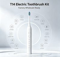 Cepillo de Dientes Eléctrico Sónico Premium Eisler T14, Resistente al Agua IPX7, Modo Blanqueamiento, Carga Rápida DC, Cepillo de Dientes de Lujo para Regalo
