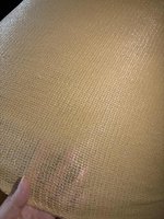 Filet d'ombrage épais jaune en HDPE avec cadre en aluminium 4 x 5 m pour toit, balcon, jardin, usage extérieur, maille dense