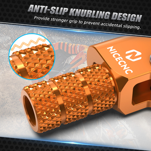 NICECNC pour <span class=keywords><strong>KTM</strong></span> EXC 300 2004-2024 <span class=keywords><strong>2023</strong></span>, levier de changement de vitesse réglable 10 mm, pointe EXC-F SX 125 <span class=keywords><strong>SXF</strong></span> 450 <span class=keywords><strong>350</strong></span> XC XCF XCW 500 XCW-F TPi 6D - Product Image 3