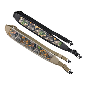 สายสะพายไหล่แบบปรับได้ 2 จุด TYPHON Super Adjustable ทำจากโพลีเอสเตอร์ทนทาน พร้อมแผ่นรองรับน้ำหนักและห่วงโลหะแบบหมุนได้ ลายพราง สำหรับอุปกรณ์ล่าสัตว์ - Product Image 1