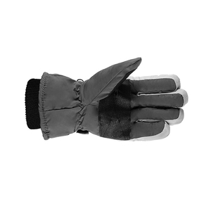 Snowboarding <b>Ski</b> <b>Gloves</b> Contrast Finger Sidewalls Textured Palm Overlay Cinch Strap Closure Ribbed Cuff Winter Sports - Product Image 3