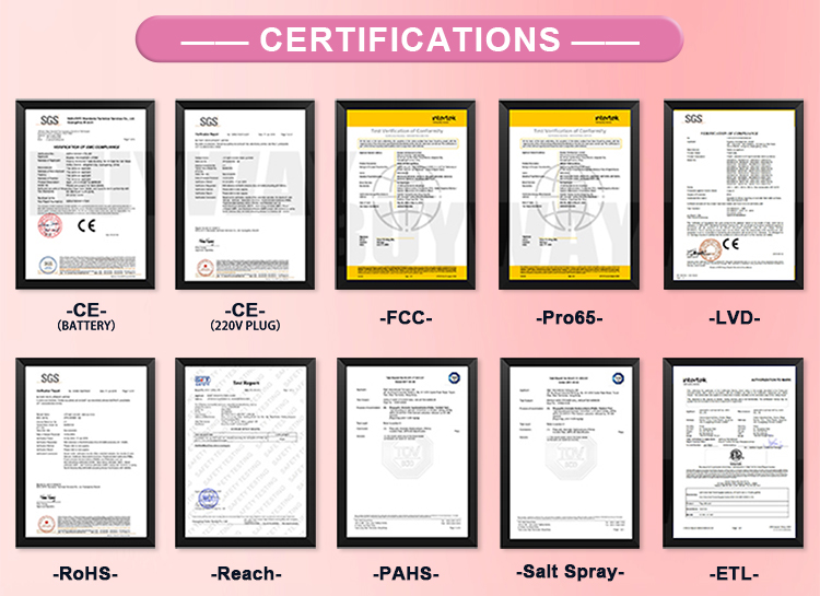 makeup mirror with led light for table