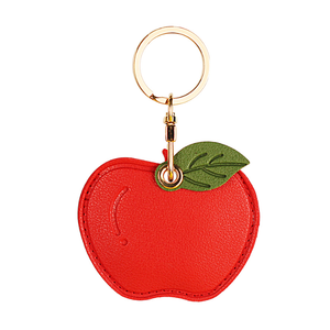 Étui <span class=keywords><strong>porte</strong></span>-clés <span class=keywords><strong>AirTag</strong></span> en cuir PU à thème fruits et légumes YY, protection anti-rayures, cadeau d'affaires pour les utilisateurs, pour clés - Product Image 6