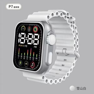 นาฬิกาข้อมือดิจิตอลเด็ก P7 ราคาถูก นาฬิกาอิเล็กทรอนิกส์สำหรับเล่นกีฬา - Product Image 4