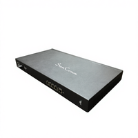 Gateway VoIP SC-016 de Alta Calidad con 16 Puertos (8FXO+8FXS), Soporte SIP Completo, Doble Cuenta SIP, LAN Inalámbrica y TCP/IP