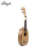 Guitare en nylon hawaïenne soprano ukulélé en forme d'ananas 21 pouces