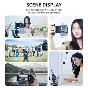 Điện Thoại Di Động Nhiếp Ảnh Trợ Lý Cầm Tay Máy Ảnh Cho <span class=keywords><strong>Bluetooth</strong></span> Điều Khiển Từ Xa Selfie Công Cụ 15W Không Dây Nhanh Chóng Sạc Có Thể Gập Lại - Product Image 5
