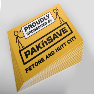 Letreros de patio al aire libre corrugados impresos a prueba de agua Letreros de césped Hojas huecas de plástico PP <span class=keywords><strong>Bandit</strong></span> Adst Display Board para promoción - Product Image 1
