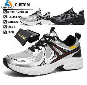 รองเท้าวิ่งผู้ชายแบบสวมสบายพิเศษ ปลายเท้ากว้าง พร้อมพื้นรองรับนุ่ม ระบายอากาศได้ดี เหมาะสำหรับการวิ่งจ๊อกกิ้ง การฝึกซ้อม และสวมใส่ลำลอง - Product Image 1