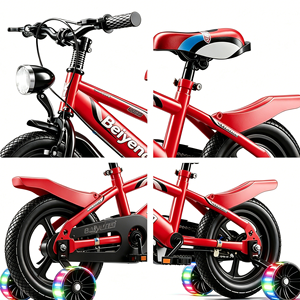 Asiento con altura ajustable adaptable a diferentes etapas de crecimiento de los niños, bicicleta práctica para niños, bicicleta infantil con altura ajustable. - Product Image 2