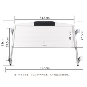 Glissière de tiroir pour clavier Zhan Han en acier laminé à froid épaissi pour organisateur de bureau et rangement de meubles de bureau - Product Image 2