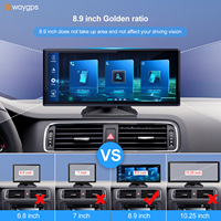 Ewaygps Proveedor Mayorista de Pantalla Carplay Universal Portátil de 8.9 Pulgadas, Unidad Principal Inteligente con Linux, Carplay Inalámbrico para Automóvil