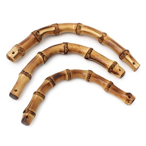 Asas de Bambú Natural Sólido Personalizadas BSM, Multiforma, Hechas a Mano, Estilo Pastoral, Duraderas, Superficie Pulida y Electrochapada - Product Image 2