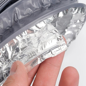 Pièces de systèmes de cvc Offres Spéciales tuyau flexible en feuille d'aluminium de <span class=keywords><strong>conduit</strong></span> d'<span class=keywords><strong>air</strong></span> composé d'une feuille d'aluminium + PET + fil d'acier - Product Image 6