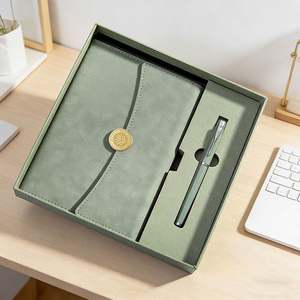 Artículos Promocionales, Cuaderno Ejecutivo, Regalo Corporativo, Papelería Empresarial, Juego de Regalo Personalizado para Oficina con Bolígrafo y Caja de Regalo - Product Image 1