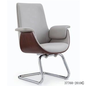 Executive <b>Office</b> <b>Chair</b> PU Leather Chrome Base <b>Swivel</b> With Headrest 37760-2010A - Product Image 5