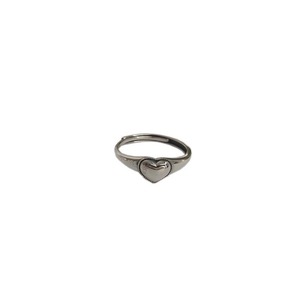 Yinruitai S925 Sterling Silver Heart Shaped <b>Open</b> <b>Ring</b> Minimalist Stackable Women's Fashion Jewelry Gift - Product Image 5