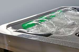 BG-6623 chinois bon marché extérieur acrylique Spa Design moderne piscine sans fin avec Machine d'entraînement de massage et fonction de tourbillon - Product Image 3