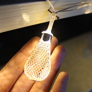 Ngoài trời Pin hoạt động 20 LED kim loại Rỗng ra nước thả giáng sinh Cổ Tích chuỗi ánh sáng cho đám cưới, cảnh quan, sân, vườn - Product Image 6