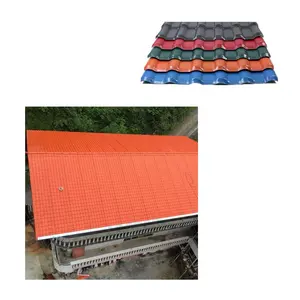 厄瓜多尔流行的塑料屋顶瓷砖tejas de pvc techos de pvc en Ecuador房屋项目