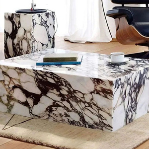 Modernas losas de piedra sinterizada de cuarzo púrpura con aspecto de mármol Calacatta, impermeables, de lujo, cortadas a medida, <span class=keywords><strong>para</strong></span> encimeras de <span class=keywords><strong>cocina</strong></span>, islas y mesas de comedor. - Product Image 6