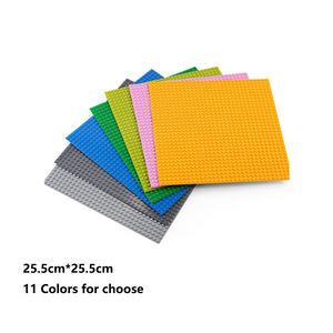 थोक आधार प्लेट 32*32 डॉट्स बिल्डिंग ब्लॉक बेसेट डिय प्लास्टिक प्लेट क्लासिक ईंट सामान बच्चों खिलौना आकार 25.5x25.5cm - Product Image 2