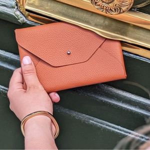 Estuche para tarjetas de identificación y licencias de conducir, estuche de cuero PU, tarjetero, bolsa de almacenamiento para teléfono, uso diario - Product Image 4