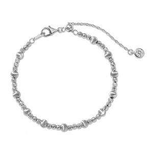 Dylam New Arrival Exquisite Design 925 Sterling Silver Rhodium 18K Gold Plated 5A Zircon <b>Bead</b> Beaded <b>Bracelets</b> for Women - Product Image 1
