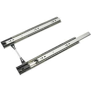 CS1345FQ, acero laminado en frío de alta calidad, enclavamiento antiinclinación, rodamiento de bolas telescópico completo, riel deslizante para cajón de servicio pesado - Product Image 1