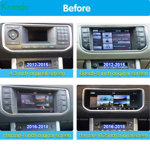 Qualcomm Octa Core Android 13 Navigation GPS Stéréo CarPlay Android Auto pour Land Rover <span class=keywords><strong>Evoque</strong></span> L538 Range Rover L583 2012-2018 - Product Image 4