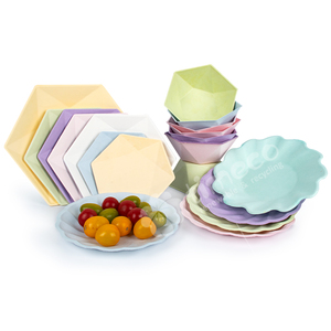 Platos <span class=keywords><strong>de</strong></span> papel <span class=keywords><strong>de</strong></span> bagazo biodegradables desechables personalizados en varios colores para decoración <span class=keywords><strong>de</strong></span> platos <span class=keywords><strong>de</strong></span> flores y frutas, suministros para fiestas - Product Image 2