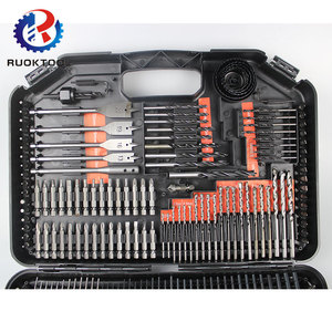 Set di Utensili da 246 Pezzi all'Ingrosso con Apri Foro, Punta Elicoidale, Punta da Cemento, Punta Piatta da Legno, Svasatore e <span class=keywords><strong>Cassetta</strong></span> - Product Image 6