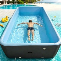 Piscine gonflable en PVC écologique pour enfants et adultes, idéale pour les jeux aquatiques estivaux – Vente en gros