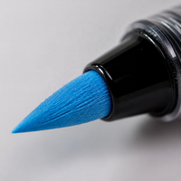Marqueurs d'art à pointe fine en acrylique, 24-36 couleurs, ensemble de stylos pinceaux à tête unique pour étudiants en art, cadeau promotionnel