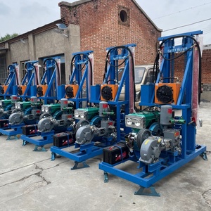 Rig Pengeboran Rotary Hidrolik Portabel Sedang dan Kecil 200m untuk Peralatan Pengeboran Sumur Air - Product Image 6