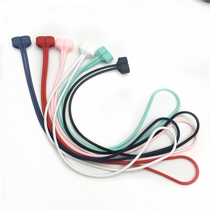 Factory Direct Sales New Waterproof Liquid Silicone Phone Case Accessories Candy-Colored Lanyards Digital Printing Made Image 2