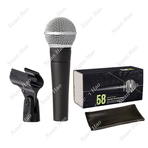 S58m Karaoke Cầm Tay Microfone Cardioid Vocal Mic Năng Động Có Dây <span class=keywords><strong>Microphone</strong></span> - Product Image 1